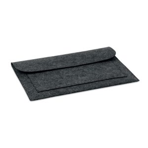 Husa pentru laptop din pasla, Fleece, dark grey