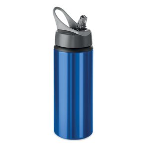 Sticla din aluminiu de 600 ml, Aluminium, blue