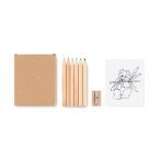 Set de colorat, Paper, beige