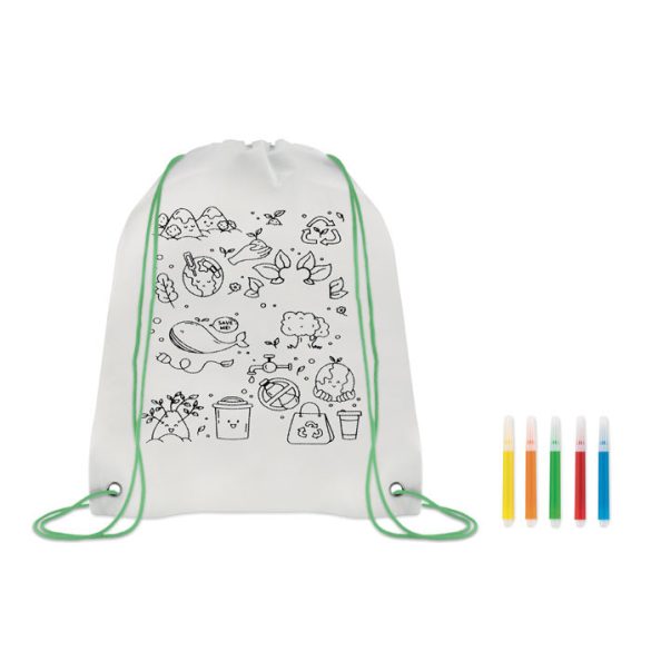 Sacosa din material netesut, Non woven, lime