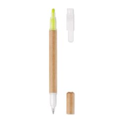 Pix cu marker 2 in 1, Item with multi-materials, yellow