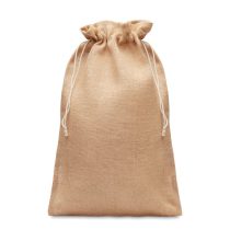 Saculet cadouri de iuta30x47cm, Jute, beige