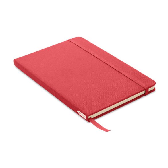 Notes A5 cu coperta RPET 600D, RPET, red