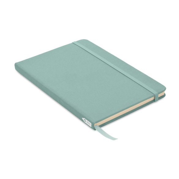Notes A5 cu coperta RPET 600D, PET, petrol