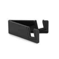 Suport pentru telefon, bambus, Bamboo+PP, black