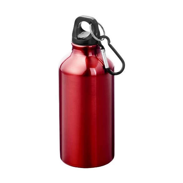 Oregon 400 ml aluminium water bottle with carabiner