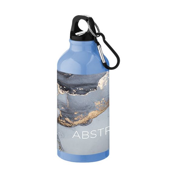 Oregon 400 ml aluminium water bottle with carabiner