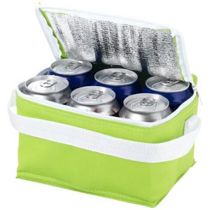 Spectrum non-woven 6-can cooler bag