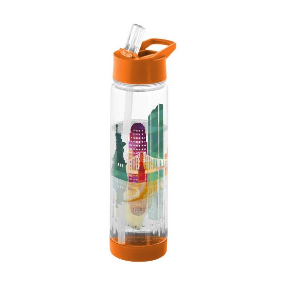 Tutti frutti bottle with infuser