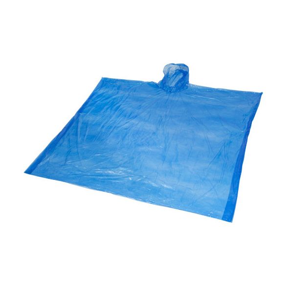 Ziva disposable rain poncho with pouch