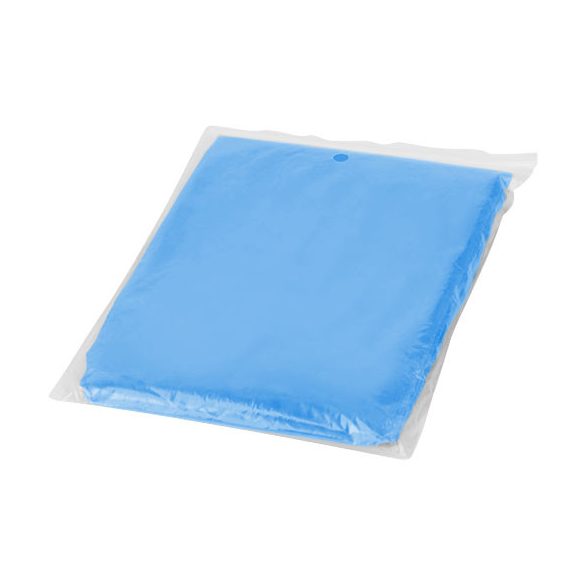 Ziva disposable rain poncho with pouch