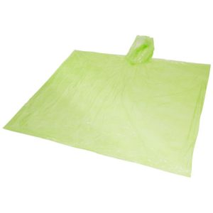 Ziva disposable rain poncho with pouch