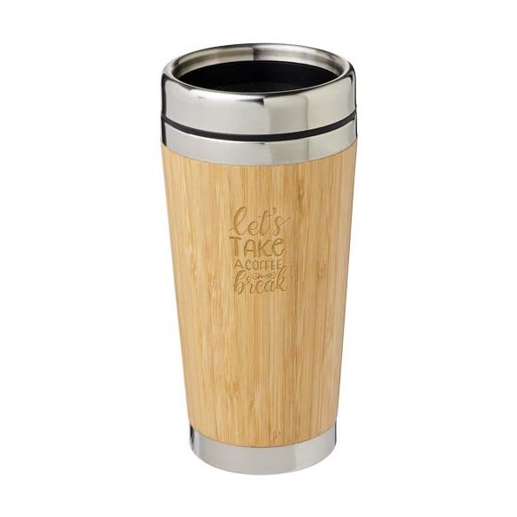 Bambus 450 ml tumbler with bamboo outer