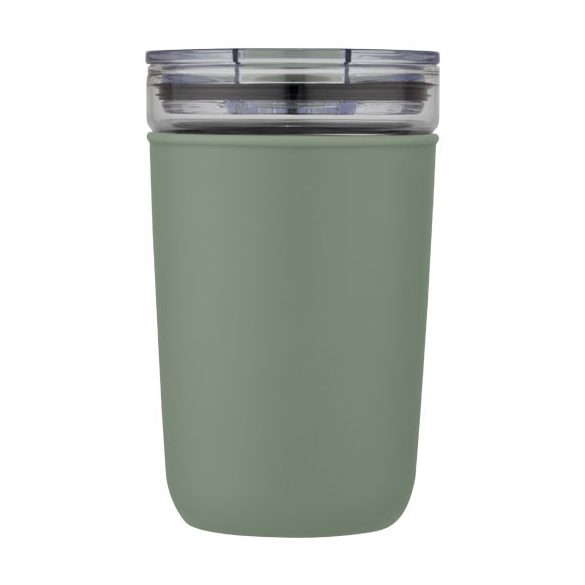 Bello 420 ml glass tumbler with recycled plastic outer wall