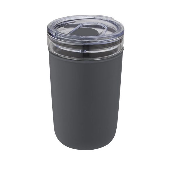 Bello 420 ml glass tumbler with recycled plastic outer wall