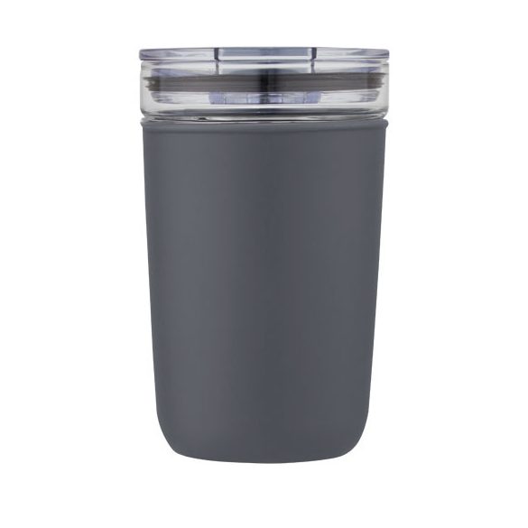 Bello 420 ml glass tumbler with recycled plastic outer wall