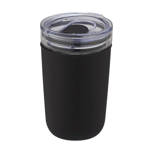 Bello 420 ml glass tumbler with recycled plastic outer wall