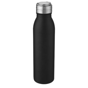 Harper 700 ml stainless steel water bottle with metal loop