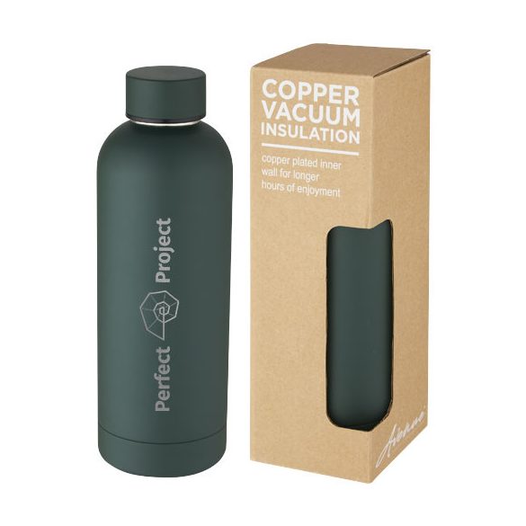 Spring 500 ml copper vacuum insulated bottle