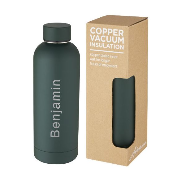 Spring 500 ml copper vacuum insulated bottle