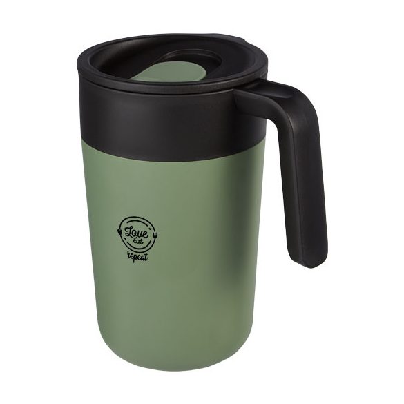 Nordia 400 ml double-wall recycled mug