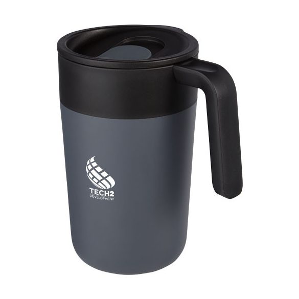 Nordia 400 ml double-wall recycled mug