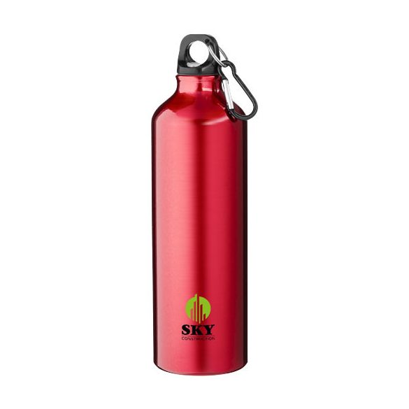 Oregon 770 ml RCS certified recycled aluminium water bottle with carabiner