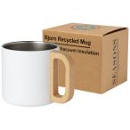   Bjorn 360 ml RCS certified recycled stainless steel mug with copper vacuum insulation