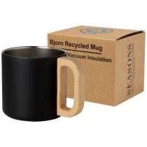   Bjorn 360 ml RCS certified recycled stainless steel mug with copper vacuum insulation