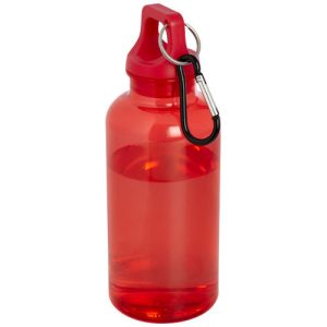 Oregon 400 ml RCS certified recycled plastic water bottle with carabiner