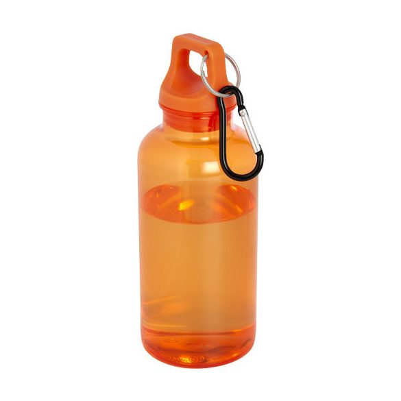 Oregon 400 ml RCS certified recycled plastic water bottle with carabiner