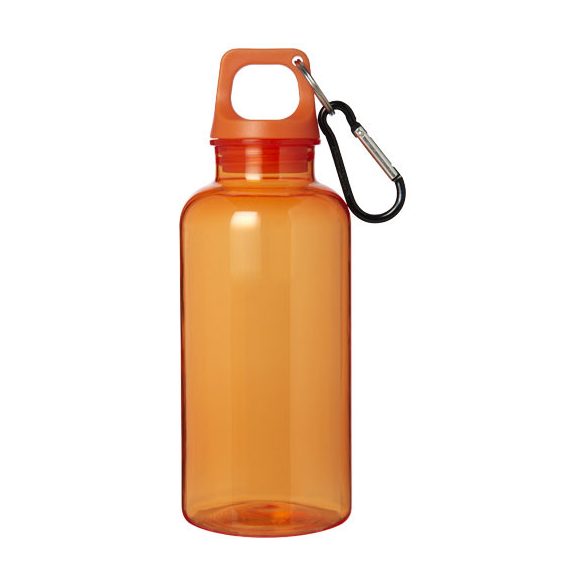 Oregon 400 ml RCS certified recycled plastic water bottle with carabiner