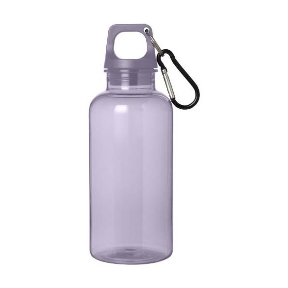 Oregon 400 ml RCS certified recycled plastic water bottle with carabiner