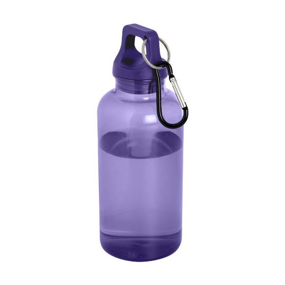 Oregon 400 ml RCS certified recycled plastic water bottle with carabiner