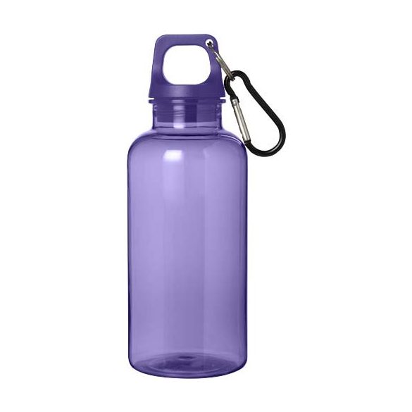 Oregon 400 ml RCS certified recycled plastic water bottle with carabiner
