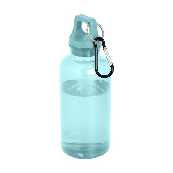 Oregon 400 ml RCS certified recycled plastic water bottle with carabiner