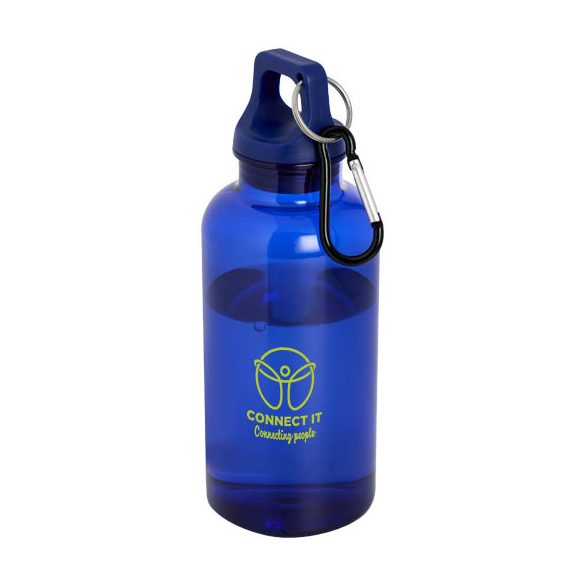 Oregon 400 ml RCS certified recycled plastic water bottle with carabiner