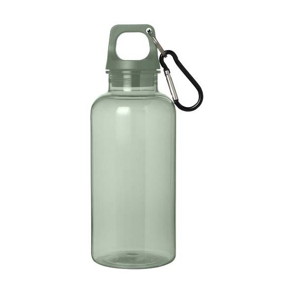 Oregon 400 ml RCS certified recycled plastic water bottle with carabiner