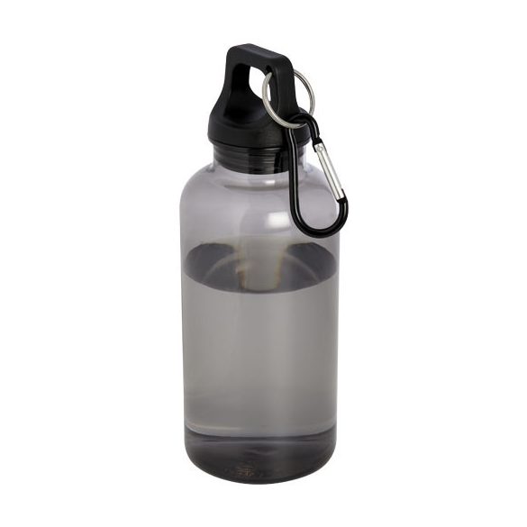 Oregon 400 ml RCS certified recycled plastic water bottle with carabiner