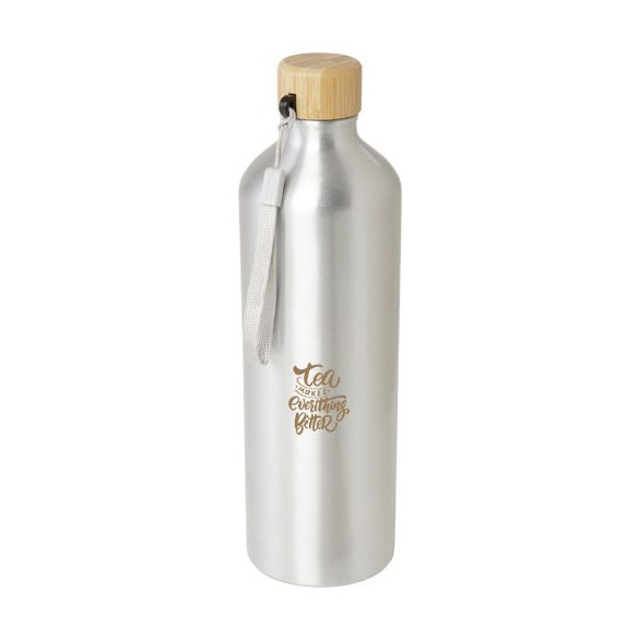 Malpeza 1000 ml RCS certified recycled aluminium water bottle