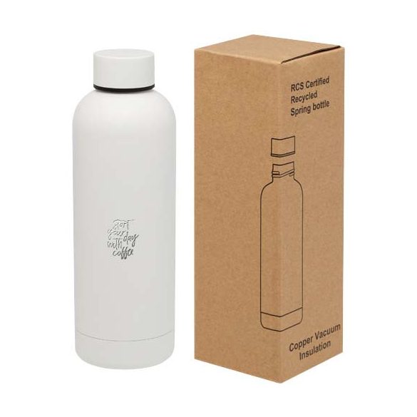 Spring 500 ml RCS certified copper vacuum insulated bottle