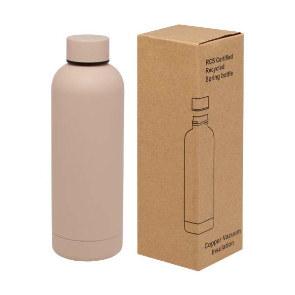 Spring 500 ml RCS certified copper vacuum insulated bottle