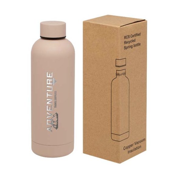 Spring 500 ml RCS certified copper vacuum insulated bottle