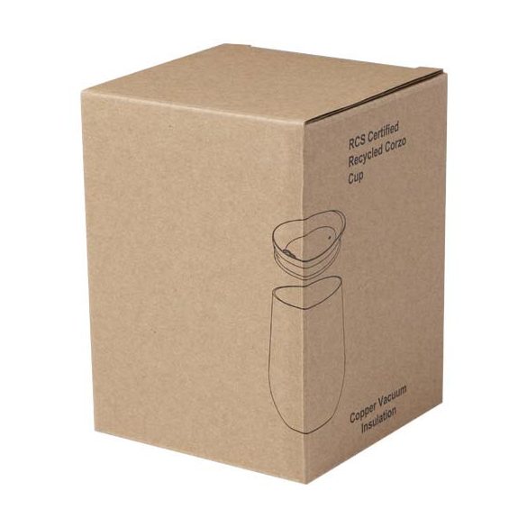 Corzo 350 ml RCS certified recycled stainless steel copper vacuum insulated cup