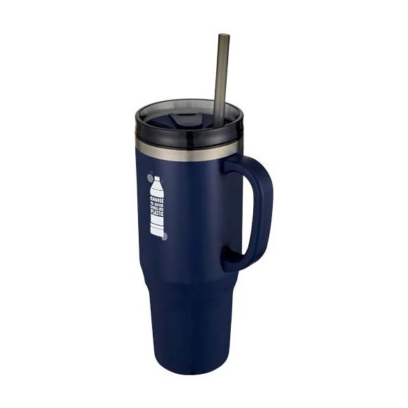 Melbourne 1200 ml RCS certified mug with straw