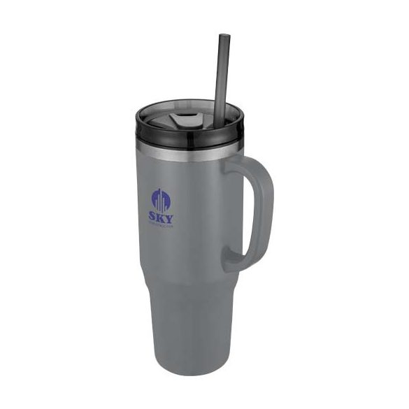 Melbourne 1200 ml RCS certified insulated tumbler with straw