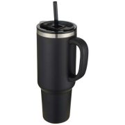   Sydney 1200 ml double wall RCS certified copper vacuum insulated mug with straw