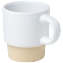 Olympia 130 ml stackable expresso cup with clay bottom