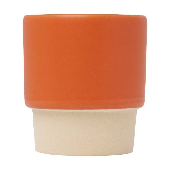 Olympia 130 ml stackable expresso cup with clay bottom