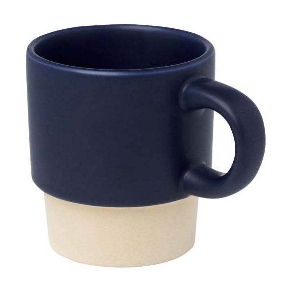 Olympia 130 ml stackable expresso cup with clay bottom